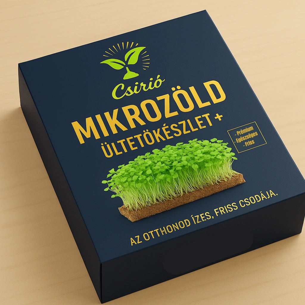 Csirió Mikrozöld Ültetőkészlet +