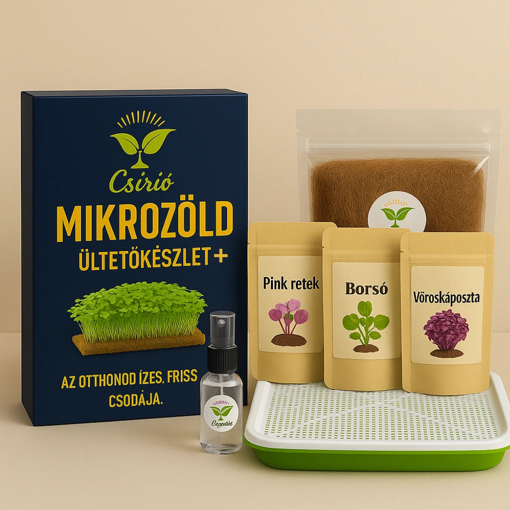 Csirió Mikrozöld Ültetőkészlet +
